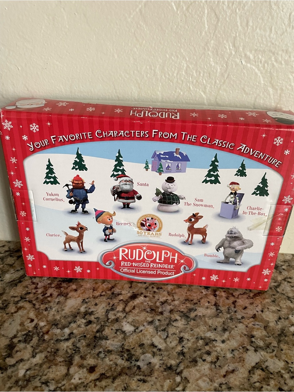 Rudolph the Red Nosed Reindeer Figure Set - Picture 2 of 3
